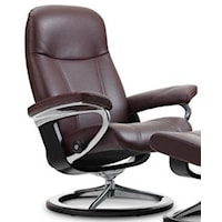 Large Reclining Chair with Signature Base