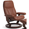 Stressless by Ekornes Consul Small Reclining Chair with Classic Base