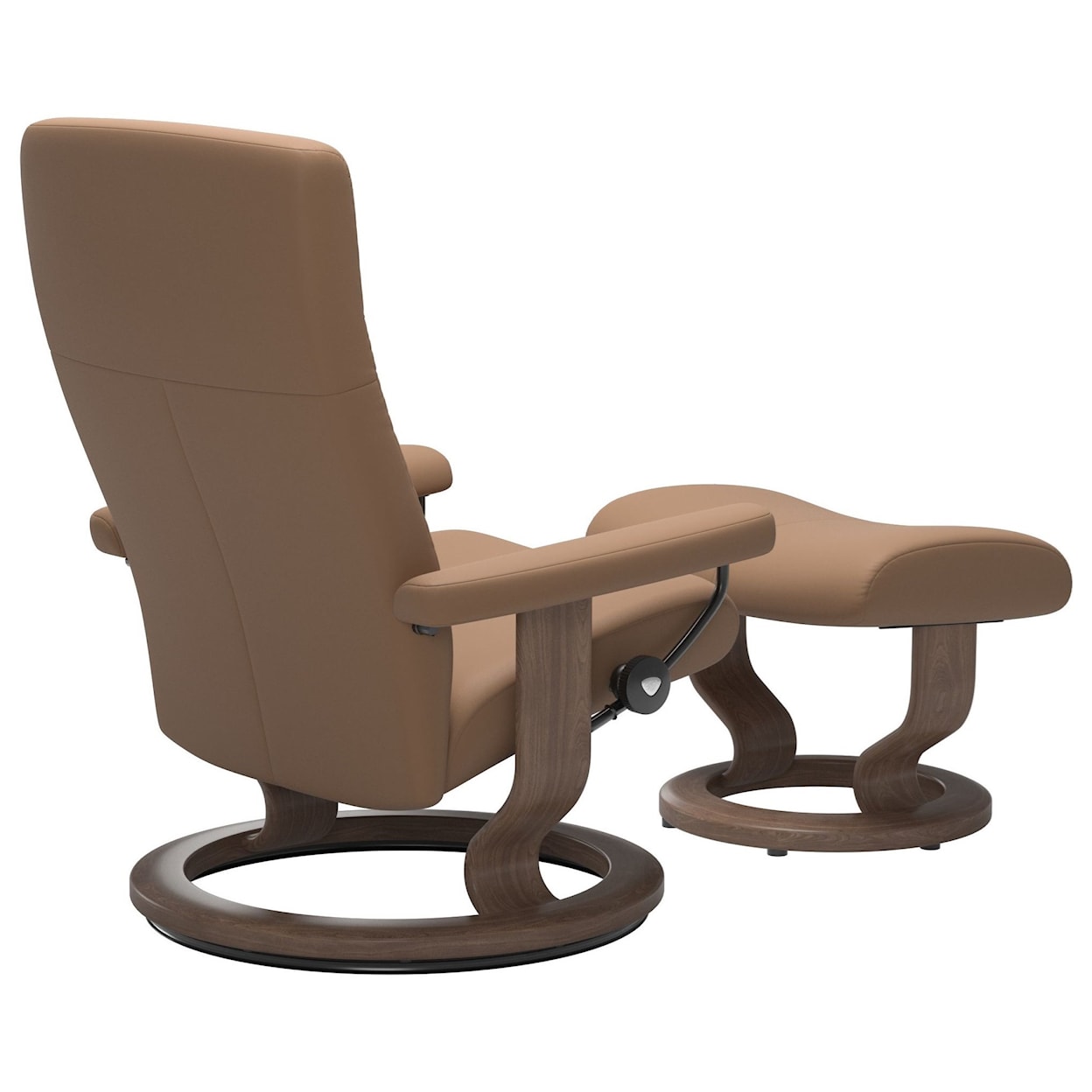 Stressless by Ekornes Dover Small Classic Chair with Footstool