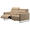 Stressless by Ekornes Emily Power 2-Seat Sofa with Steel Arms