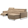 Stressless by Ekornes Emily Power 2-Seat Sectional with Longseat