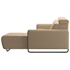 Stressless by Ekornes Emily Power 2-Seat Sectional with Longseat
