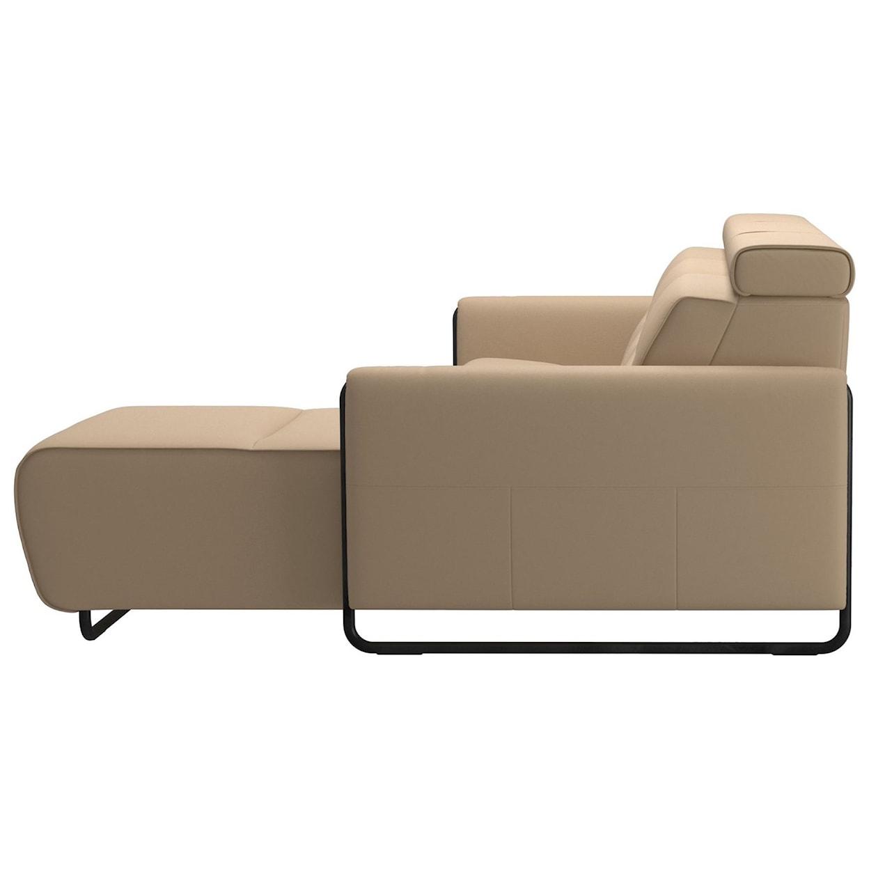 Stressless by Ekornes Emily Power 2-Seat Sectional with Longseat