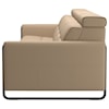 Stressless by Ekornes Emily Power 4-Seat Sofa with Steel Arms