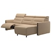 Stressless by Ekornes Emily Power 2-Seat Sectional with Longseat