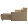 Stressless by Ekornes Emily Power 2-Seat Sectional with Longseat