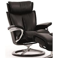 Medium Reclining Chair with Signature Base