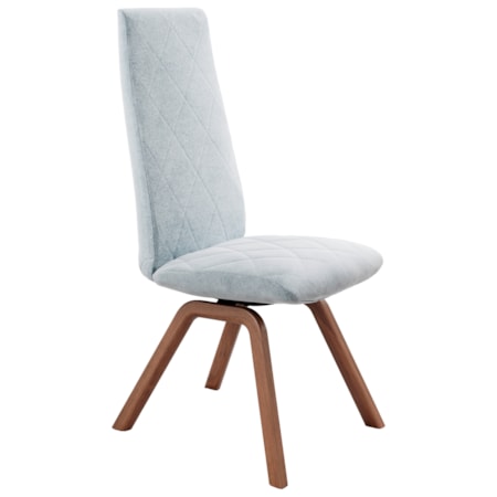 Reclining High-Back Dining Chair with D200 Base