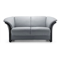 Loveseat with Flared Arms