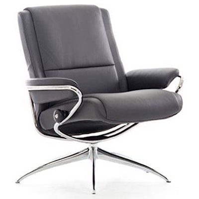 Stressless by Ekornes Paris Low Back Recliner with Standard Star Base