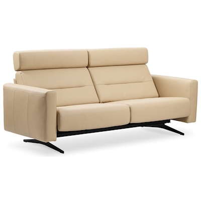 Stressless by Ekornes Stella 2.5 Seat Sofa with S2 Arm and Headrest