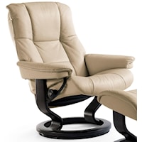 Medium Reclining Chair with Classic Base