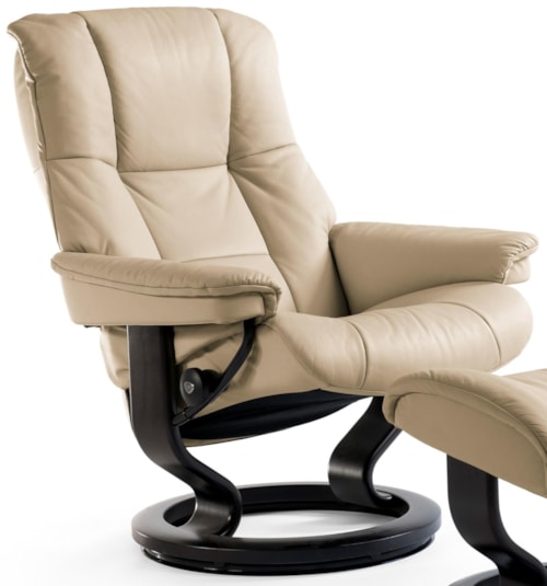 Medium Reclining Chair with Classic Base