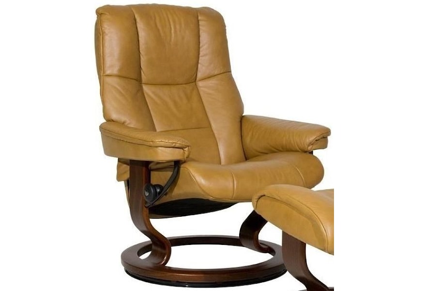 Ekornes - Three by | Recliner Reclining Furniture Sprintz Classic with Mayfair | Chair Way Base Medium Stressless
