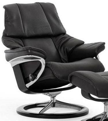 Large Reclining Chair with Signature Base