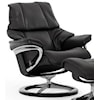 Stressless by Ekornes Reno Medium Reclining Chair with Signature Base