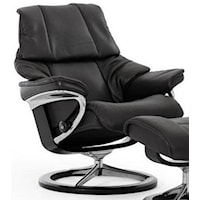 Medium Reclining Chair with Signature Base