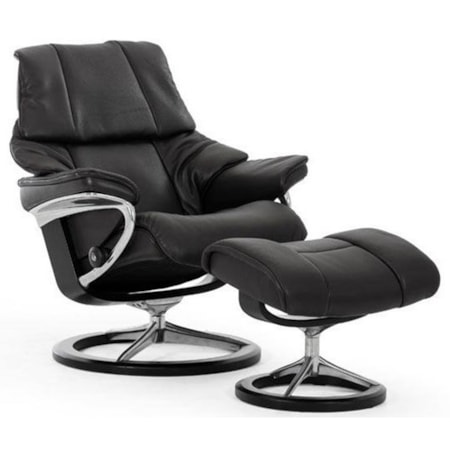 Medium Reclining Chair and Ottoman