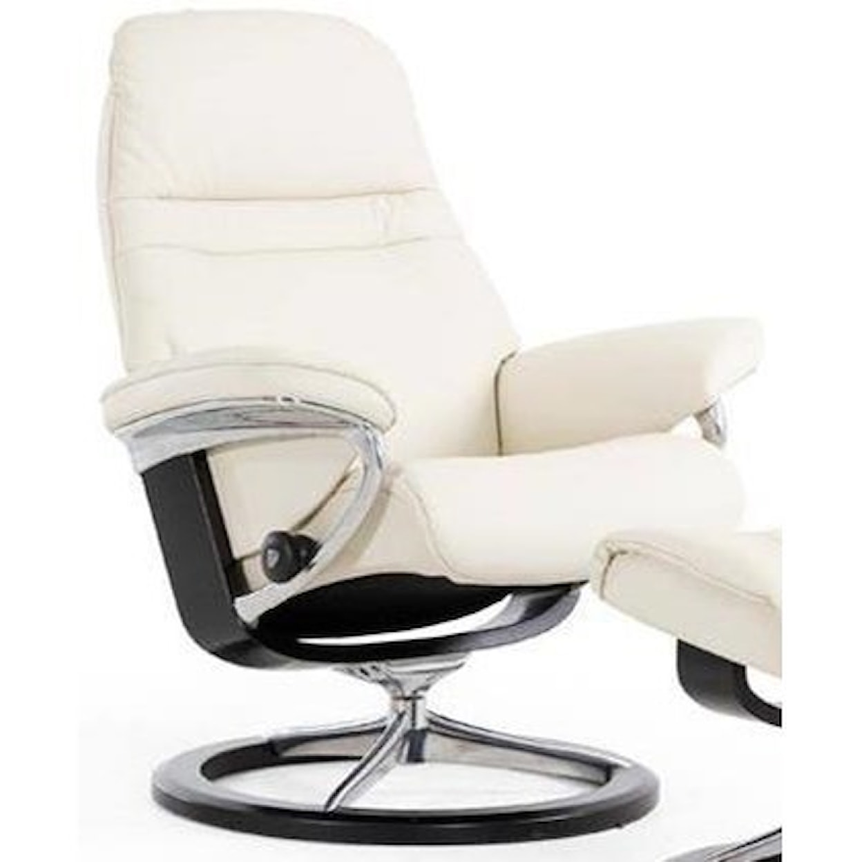 Stressless by Ekornes Sunrise Small Reclining Chair with Signature Base