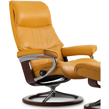 Medium Reclining Chair with Signature Base