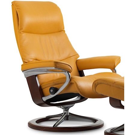 Large Reclining Chair with Signature Base