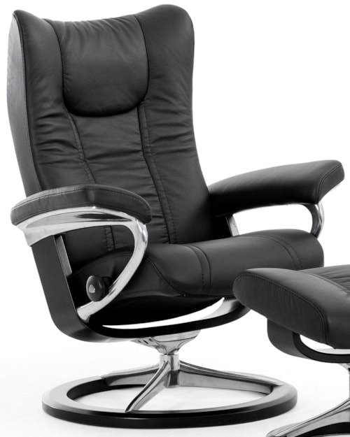 Medium Reclining Chair with Signature Base