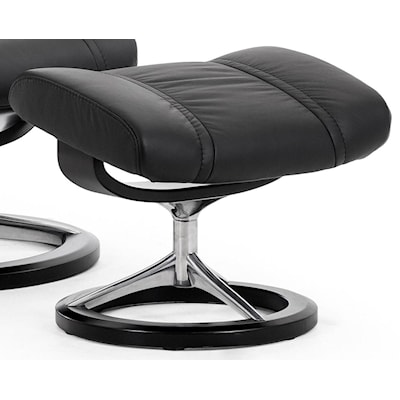 Stressless by Ekornes Wing Signature Base Ottoman