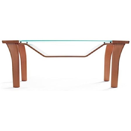 Windsor Table with Glass Top