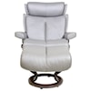 Stressless by Ekornes Magic Large Chair & Ottoman with Classic Base