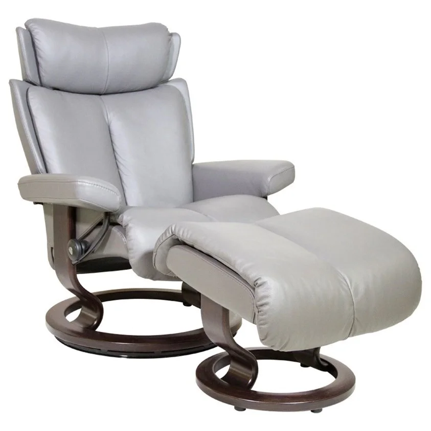 Stressless by Ekornes Magic 1144015 09416 Medium Reclining Chair