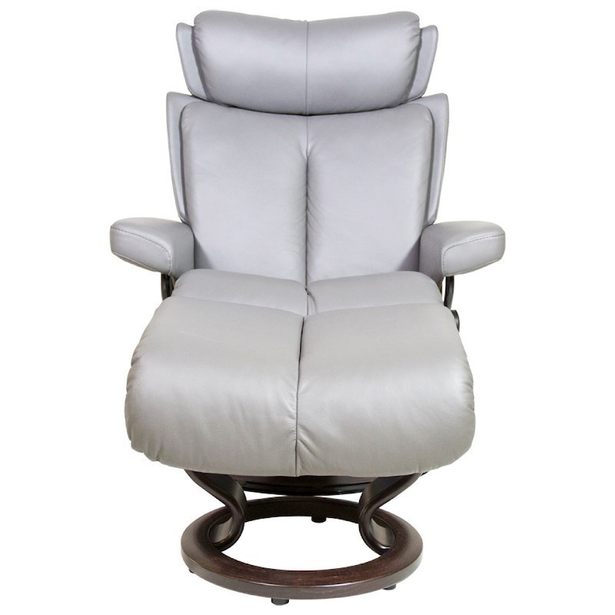 Stressless by Ekornes Magic Medium Chair & Ottoman with Classic Base