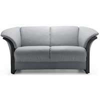 Loveseat with Flared Arms