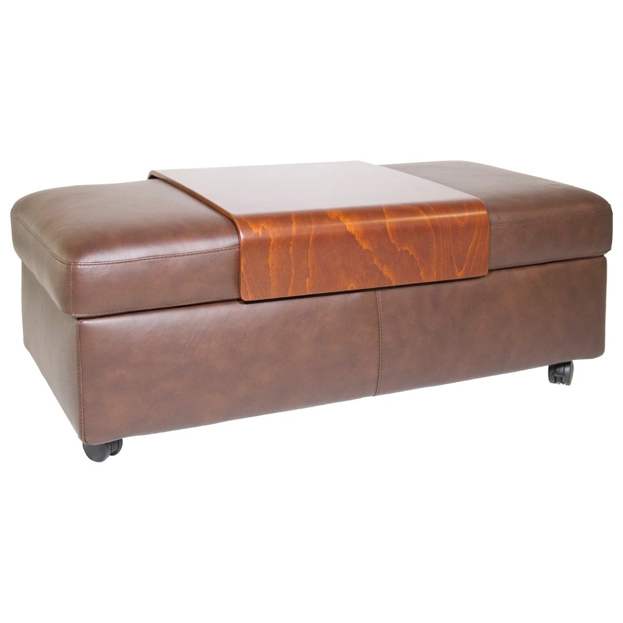 Stressless by Ekornes Ottomans Double Ottoman and Table