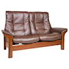 Stressless by Ekornes Buckingham High-Back 2-Seater Reclining Loveseat