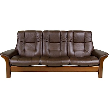 High-Back 3-Seater Reclining Sofa