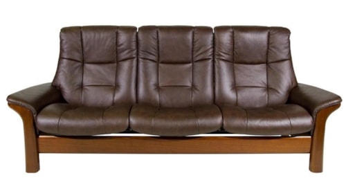 High-Back 3-Seater Reclining Sofa