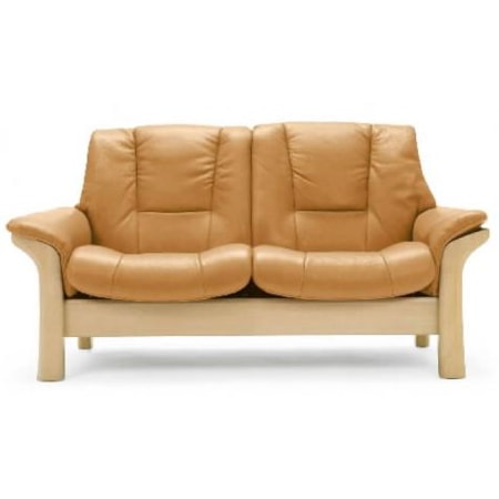 Low-Back 2-Seater Reclining Loveseat