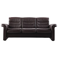 Low Back Reclining 3-Seater Sofa