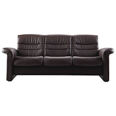 Stressless by Ekornes Stressless Sapphire Low Back Reclining 3-Seater Sofa