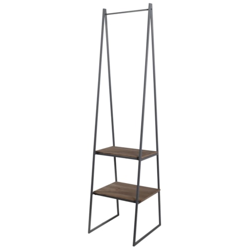 Industrial Gray Metal Bookcase by Bryan Keith