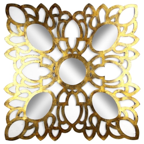 Hollywood Glam Gold Mirror