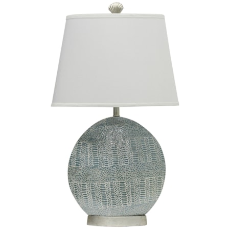 Crackled Ceramic Lamp by Jane Seymour