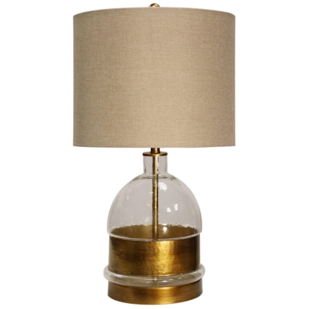 Glass Body Table Lamp