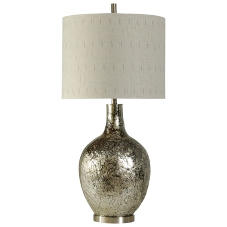 Textured Glass Lamp