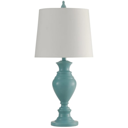 Traditional Vega Blue Table Lamp