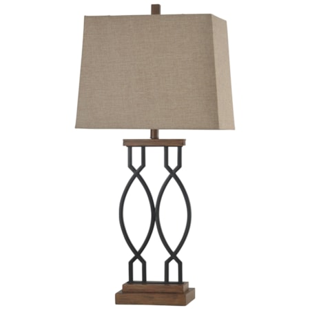 Metal Transitional Table Lamp