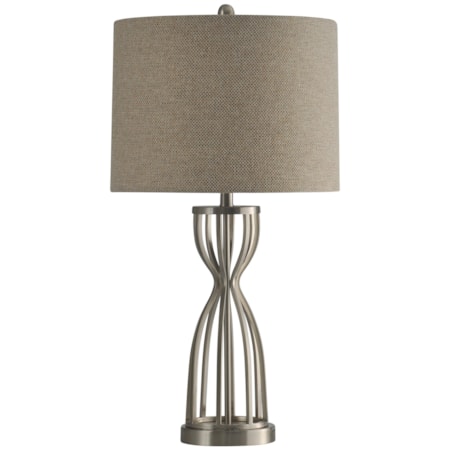 Caged Base Metal Table Lamp