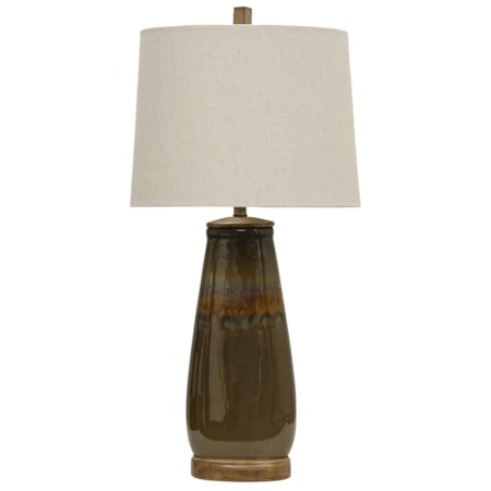 Reactive Glaze Ceramic Transitional Table La