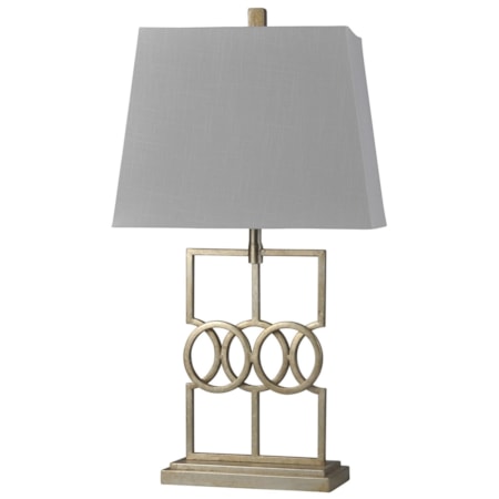 Antique Iron Table Lamp