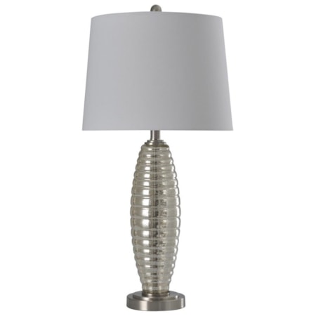 NorthBay Ribbed Glass Lamp